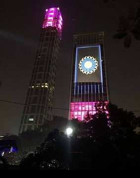 IN PHOTOS: City of Joy turns pink ahead of maiden Day and Night Test