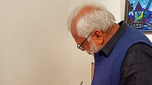 Solo show by Manu Parekh after four retrospectives