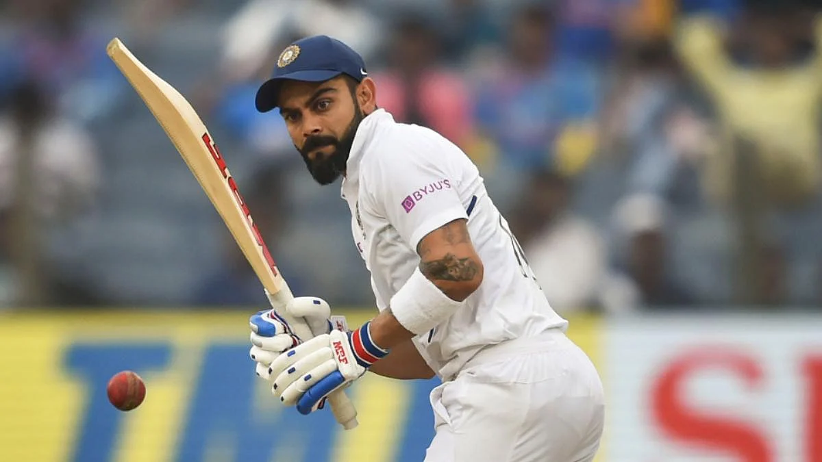 Virat Kohli in action in a Test match