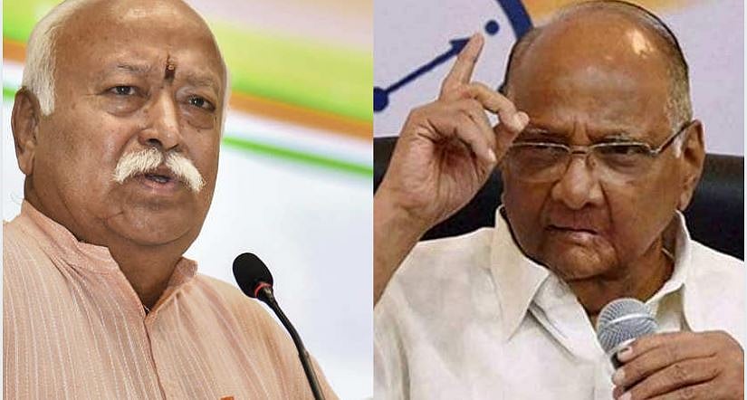 Maharashtra: RSS steps in to rescue Fadnavis; Pawar to address presser at 12.30 pm