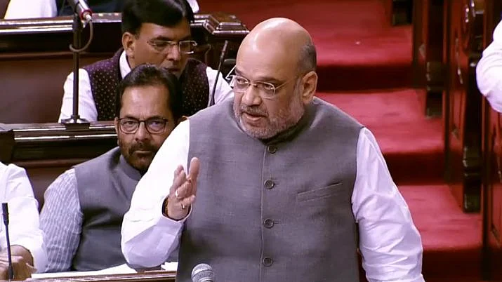 Amit Shah claims ‘normalcy’ in Kashmir; Congress counters