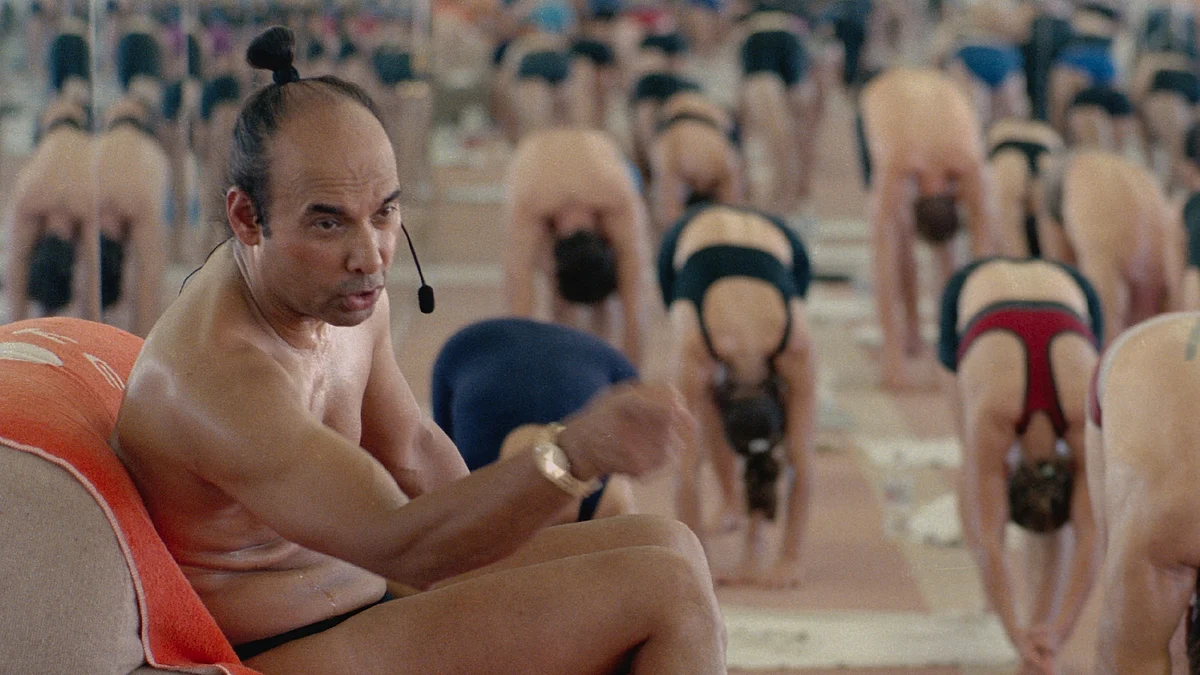A still from Netflix documentary ‘Bikram: Yogi, Guru, Predator’