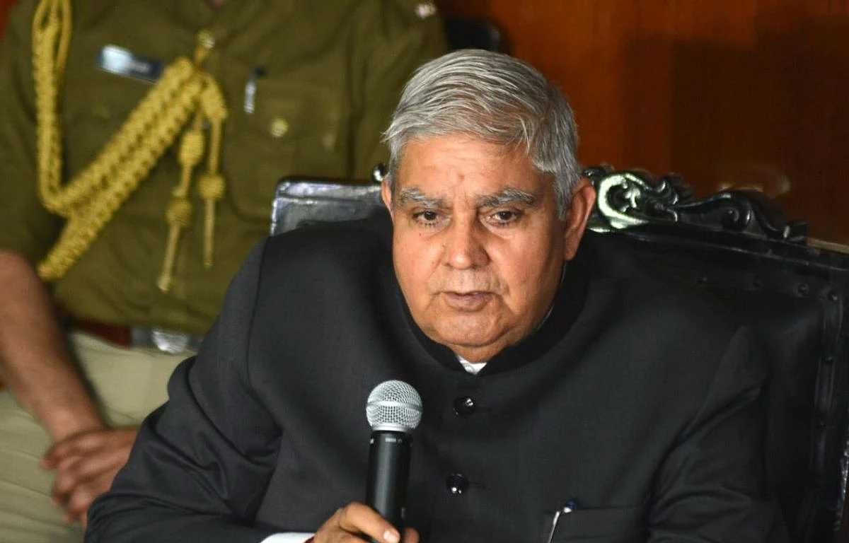 Is Jagdeep Dhankar becoming a liability and is it time for him to occupy the Raj Bhavan in Lucknow ? 