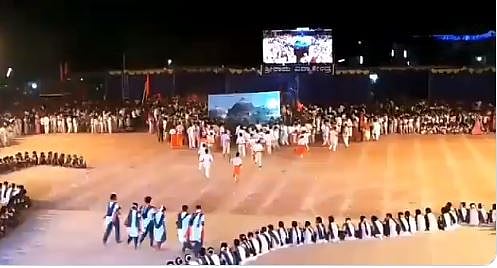 Students at Mangaluru school enact Babri demolition, Kiran Bedi looks on 