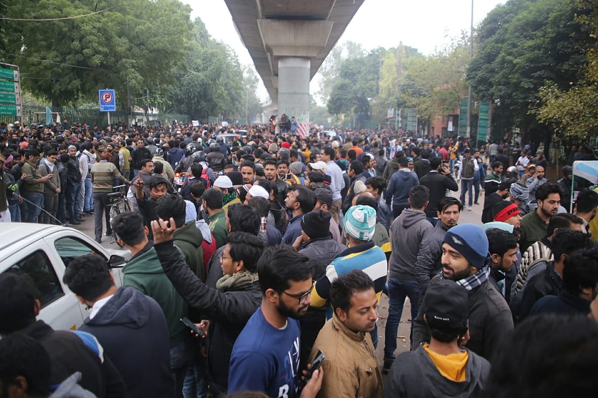 Citizenship Act Protests LIVE: Priyanka Gandhi stages protest against police violence in Jamia at India Gate