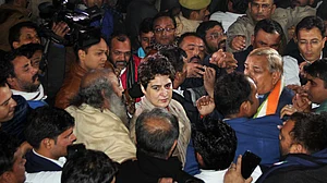 WATCH: UP police manhandle Priyanka in Lucknow, Priyanka takes scooter ride to activist’s home