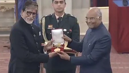 Veteran actor Amitabh Bachchan conferred with Dadasaheb Phalke Award