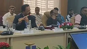WATCH: Parliamentary panel ends with ISRO scientist’s flute performance