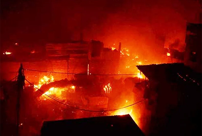 43 dead in 2nd most horrible blaze in Delhi; illegal factory owner arrested