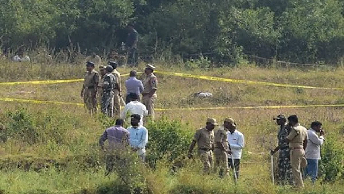 The site of Hyderabad encounter