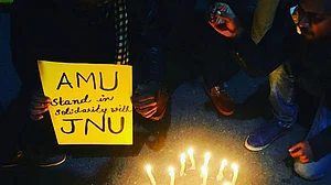JNU violence evokes strong reaction at AMU