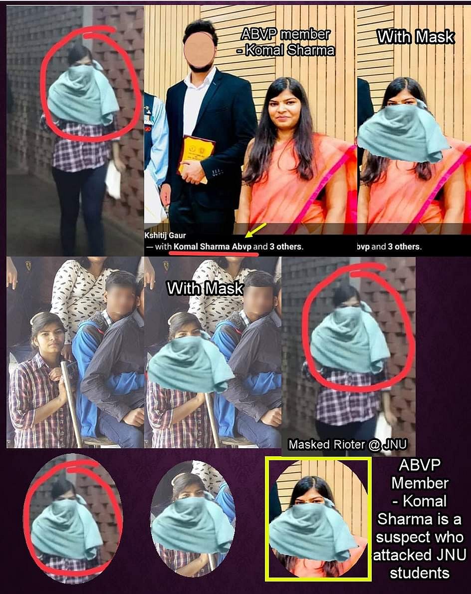 Leftist or Rightist: Will Delhi Police arrest the hooligans who unleashed mayhem in JNU? 