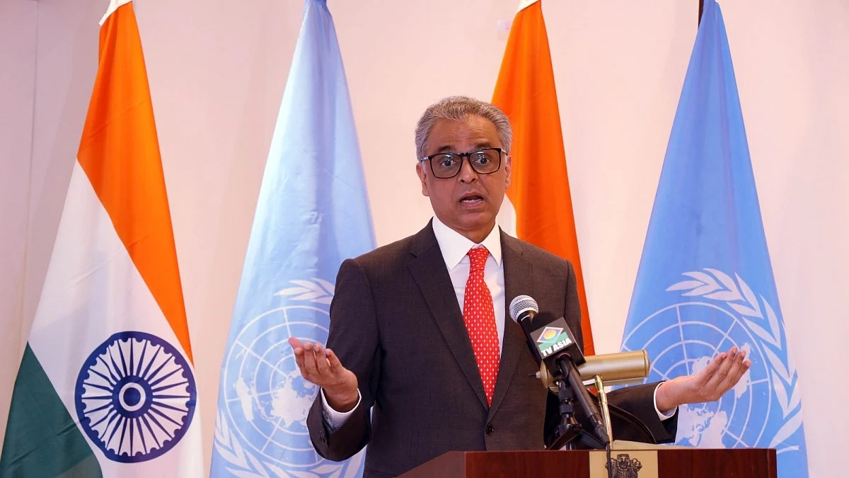  India’s Permanent Representative to the United Nations Syed Akbaruddin 
