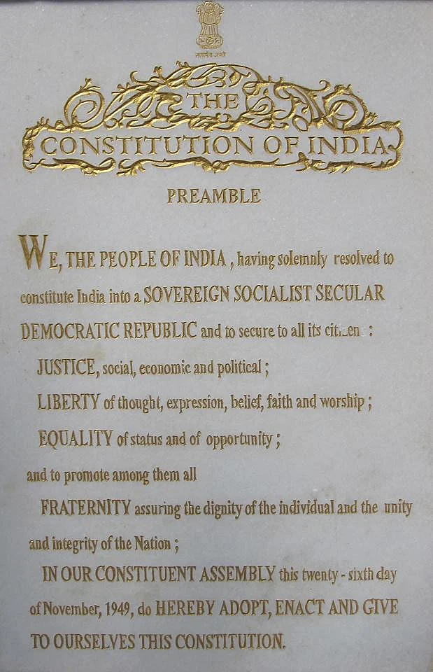 The Preamble of the Constitution