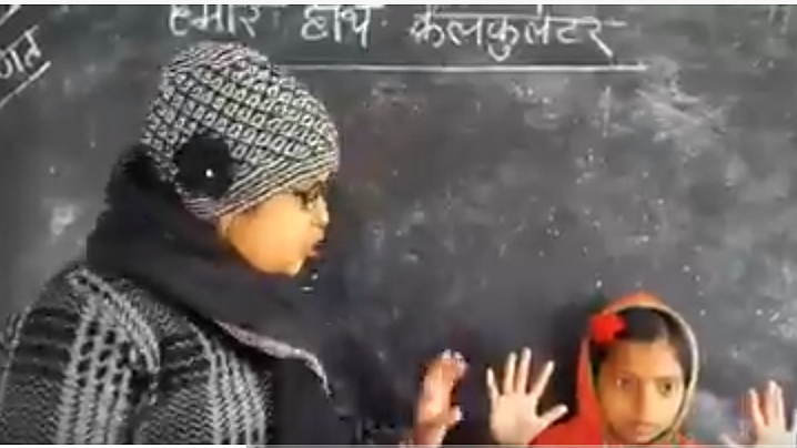 Screen grab from the video (Photo courtesy: Twitter)