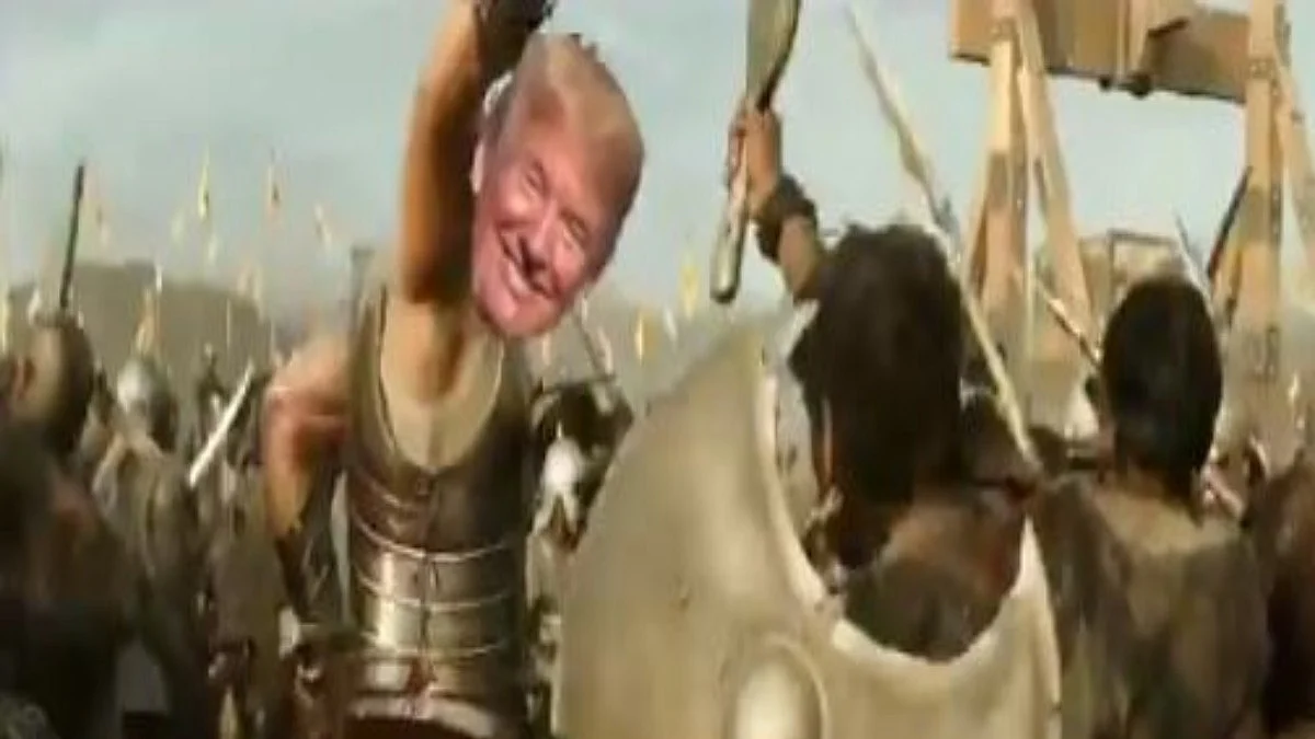 Look forward to being with my great friends in India, says Trump; tweets video of himself as “Baahubali” 
