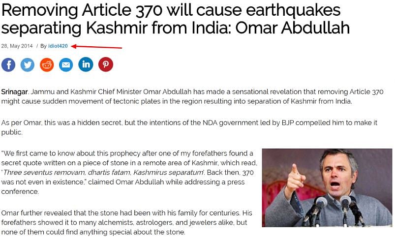 Fact-check: PM Modi quotes satire from ‘Faking News’ in Parliament to target former J&K CM Omar Abdullah  