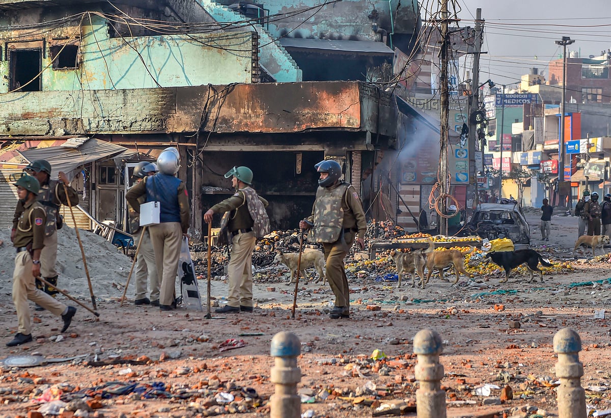 Aftermath of Delhi violence. (PTI Photo)