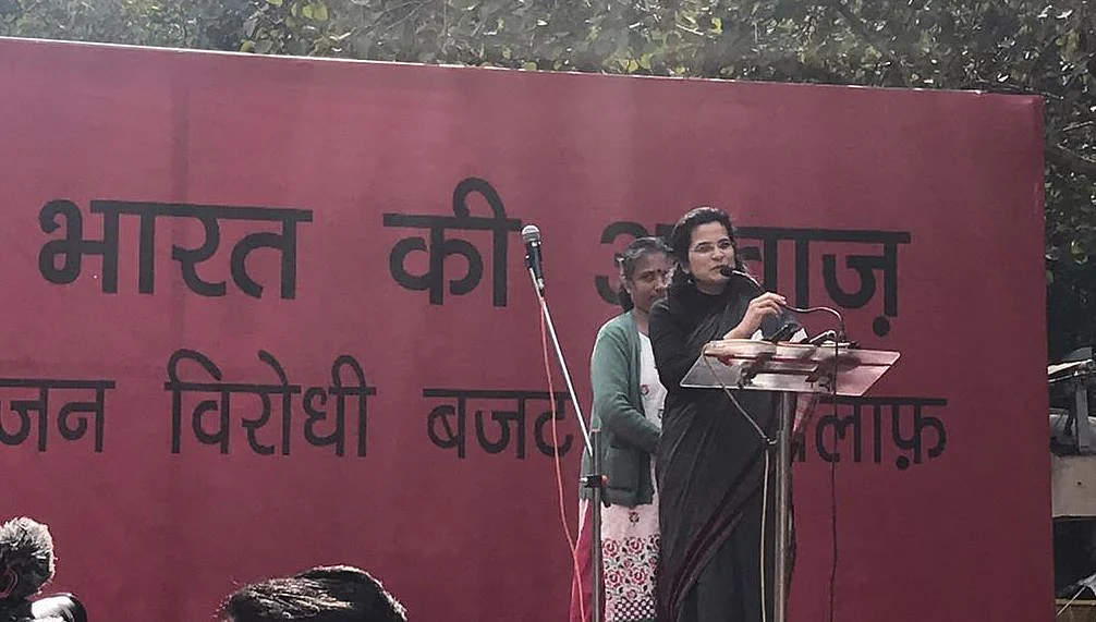 Social activist Anjali Bhardwaj