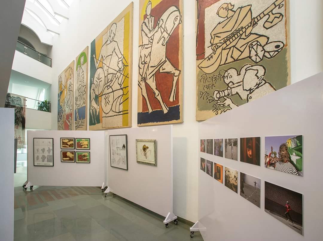 SAHMAT Art Exhibition portrays resistance to the assault on Constitution