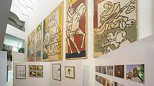 SAHMAT Art Exhibition portrays resistance to the assault on Constitution