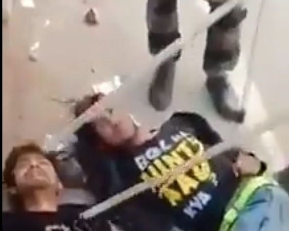 WATCH: Delhi Police abuse the national anthem