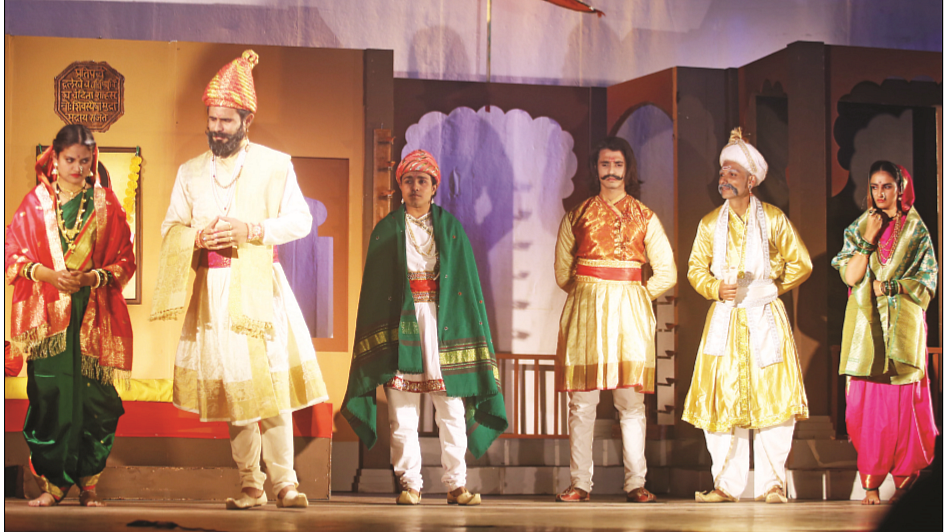 A scene from the play ‘Jaag Utha Hai Raigad’ performed by Swatantra Kala Group&nbsp;