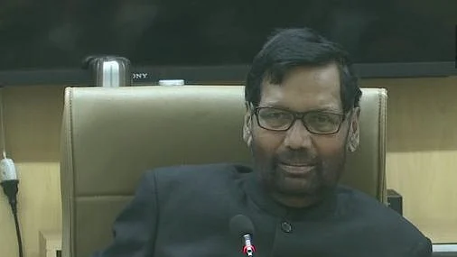 Minister of Consumer Affairs, Food and Public Distribution Ram Vilas Paswan (Photo courtesy: Twitter)