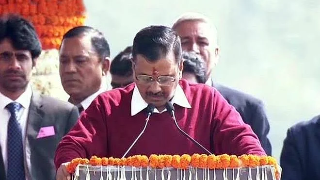 Arvind Kejriwal back in saddle as Delhi CM for third time