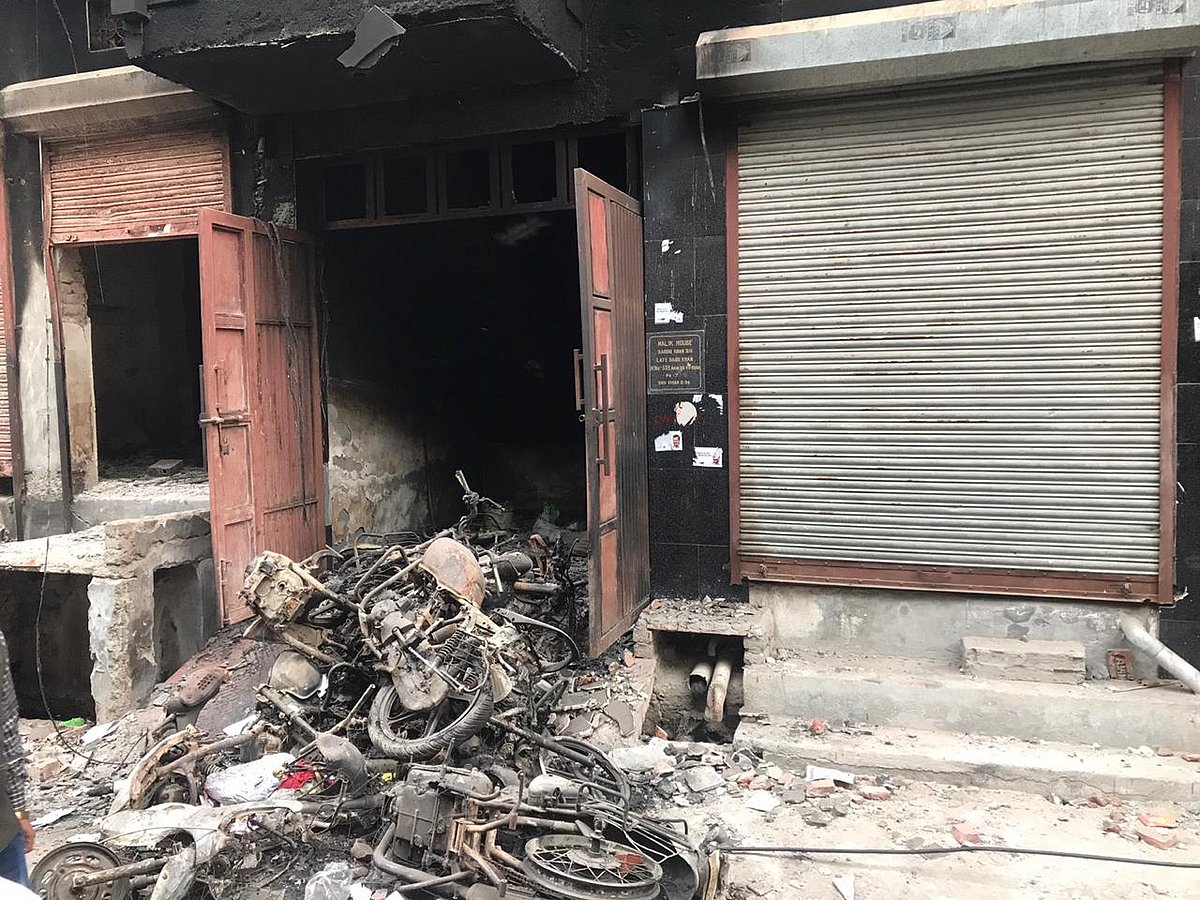 Delhi riots: Homes of most Muslims lie charred in deserted Shiv Vihar