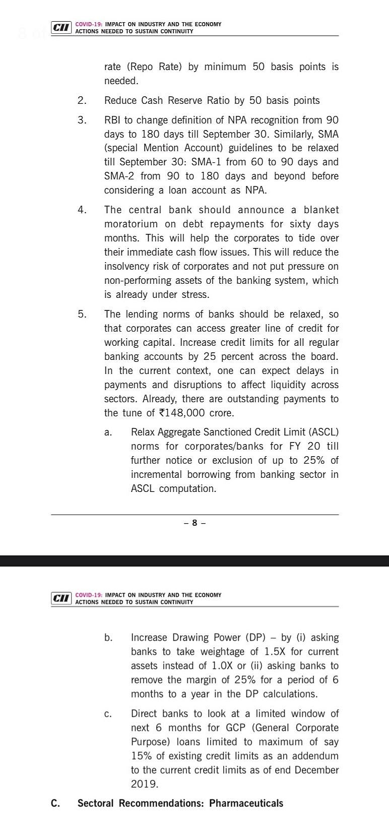 COVID-19: CII suggests to PM  Modi  fiscal support scheme of ₹2 lakh cr to avert impending economic disaster