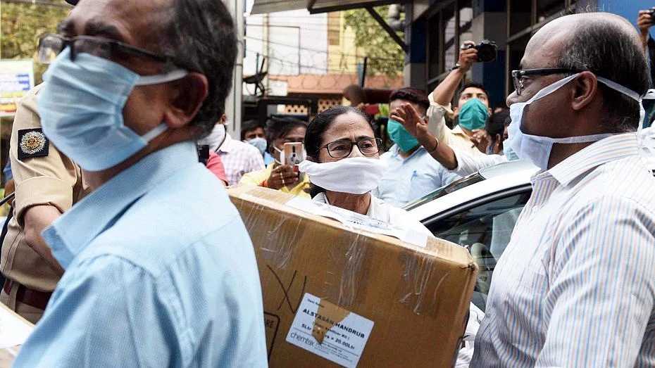 Mamata leads from the front war against corona; West Bengal CM manages crisis amongst people
