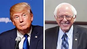 (Left) Donald Trump; (Right) Bernie Sanders (Photo courtesy- social media)