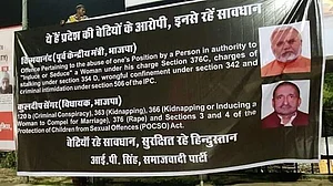 Chinmayanand, Sengar’s poster put up next to UP’s ‘name and shame’ hoardings in Lucknow, removed