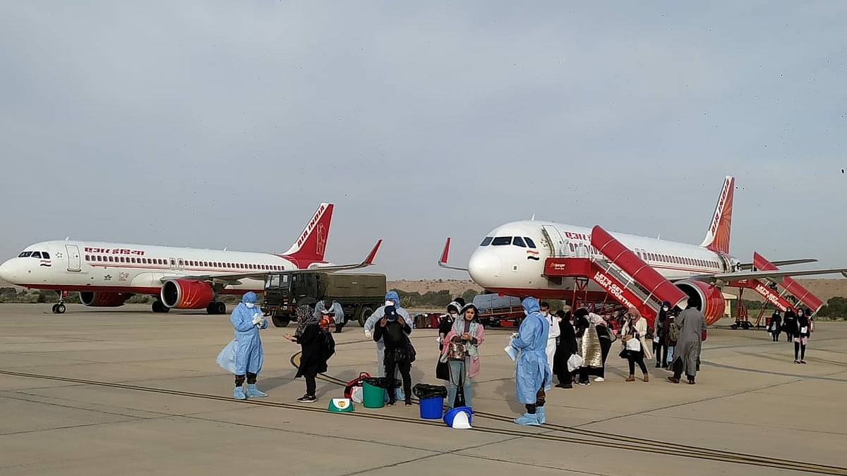 Another 205 Indians arrive from Iran