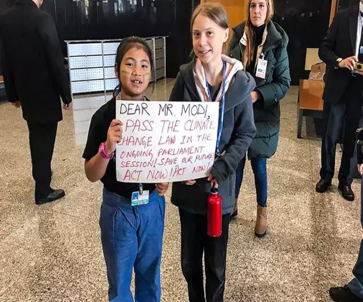 Climate activist, winner of Dr APJ Abdul Kalam Children Award, turns down PM Modi’s #SheInspiresUs honour