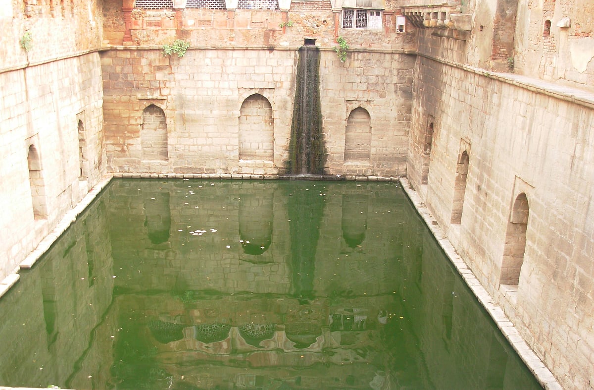Baoli at Hazarat Nizamuddin Dargah