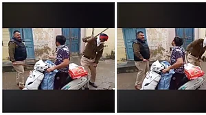WATCH: Double whammy for common man as police harass people during coronavirus lockdown