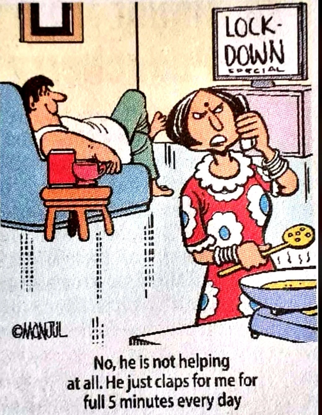 Lockdown diary: Even ‘potty’ humour and stress busters may fail to save some marriages