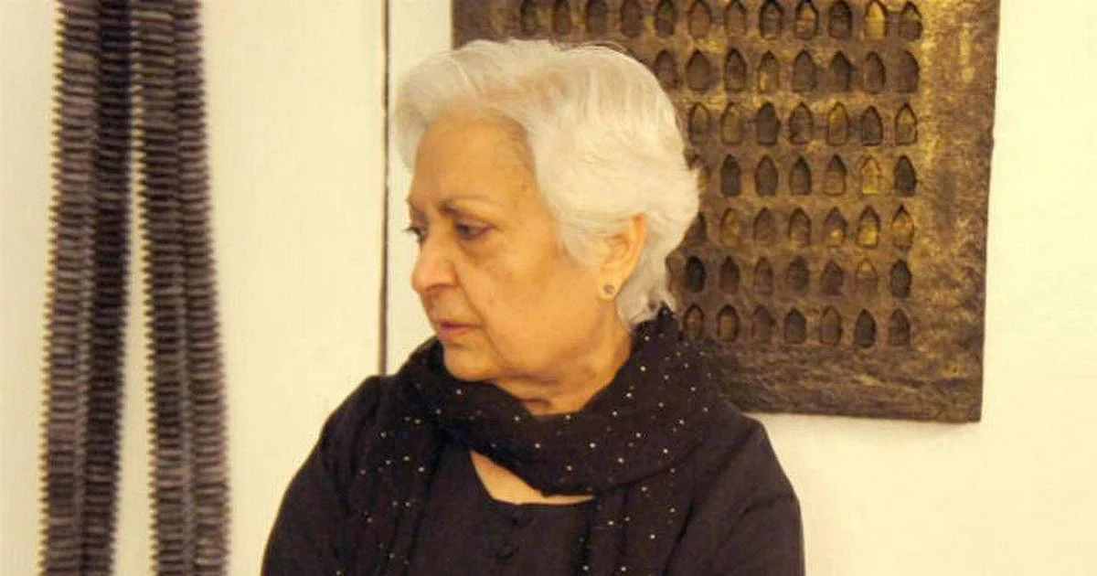 US based Indian artist Zarina Hashmi no more