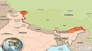 China includes Arunachal in its updated map