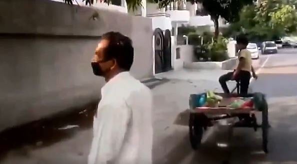 Screen grab from the video