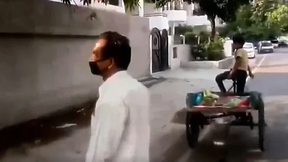 Screen grab from the video