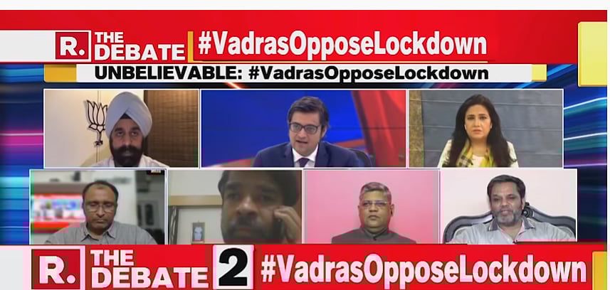 Breaking: Complaints lodged against Arnab Goswami in Chhattisgarh for distorting Rahul’s statement on COVID-19