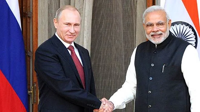PM Modi and Russian President Vladimir Putin (Photo Courtesy: social media)