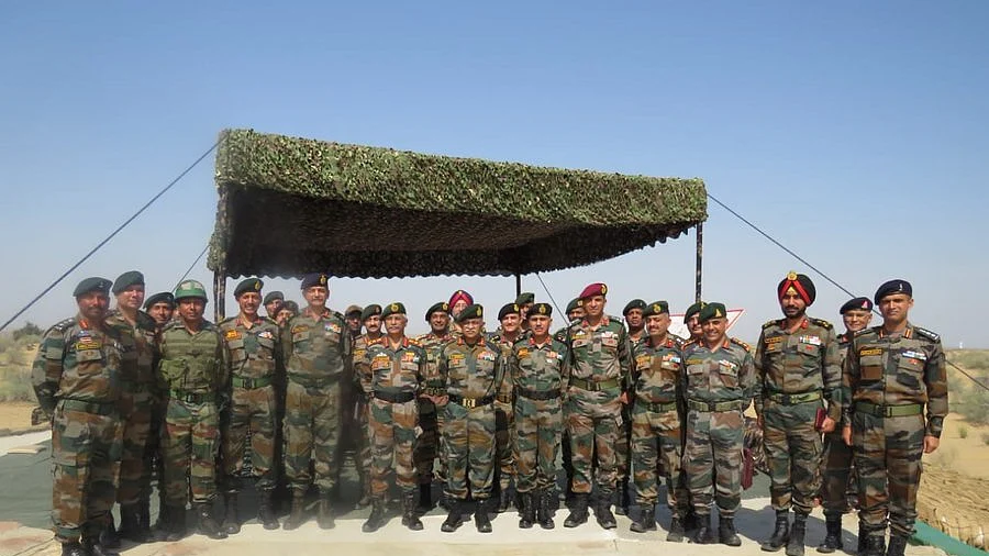 Army Wellness Centre in the historical desert city of Jaisalmer (Photo Courtesy: Twitte/ANI)
