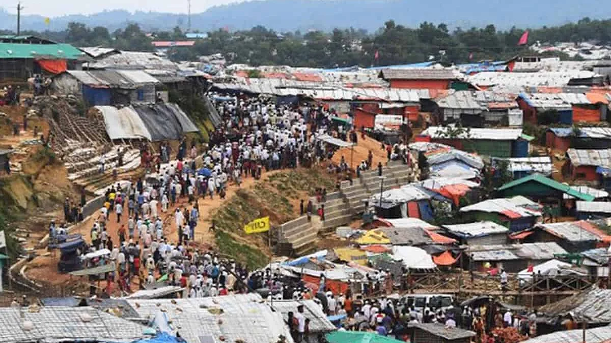 Representative Image: Rohingya camps in Bangladesh&nbsp;(Photo Courtesy: social media)