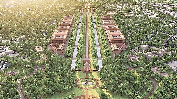 The proposed Central Vista plan