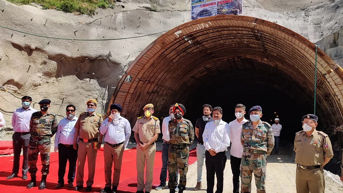 Major breakthrough in tunnel beneath Chamba town by BRO in ‘Char Dham’ road project