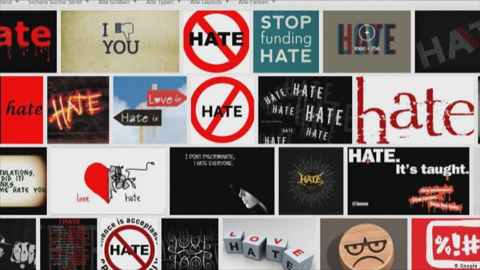 Posters against hate (representative image)